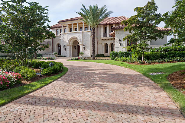 Cobblestone Driveway Pavers in Golden Hills, CA